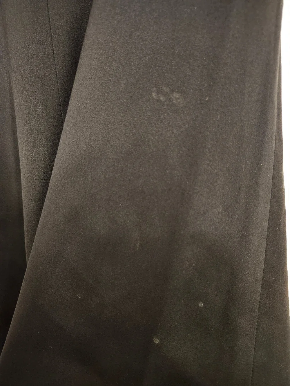 Giorgio Armani Vintage 1998 100% Silk Borgo 21 Classic Black A-Line Skirt